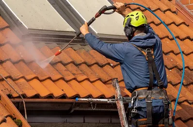 Démoussage et hydrofuge de toiture à Montfa
